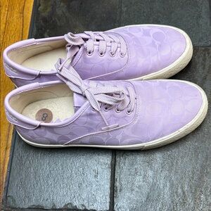 Coach Lavender Sneakers